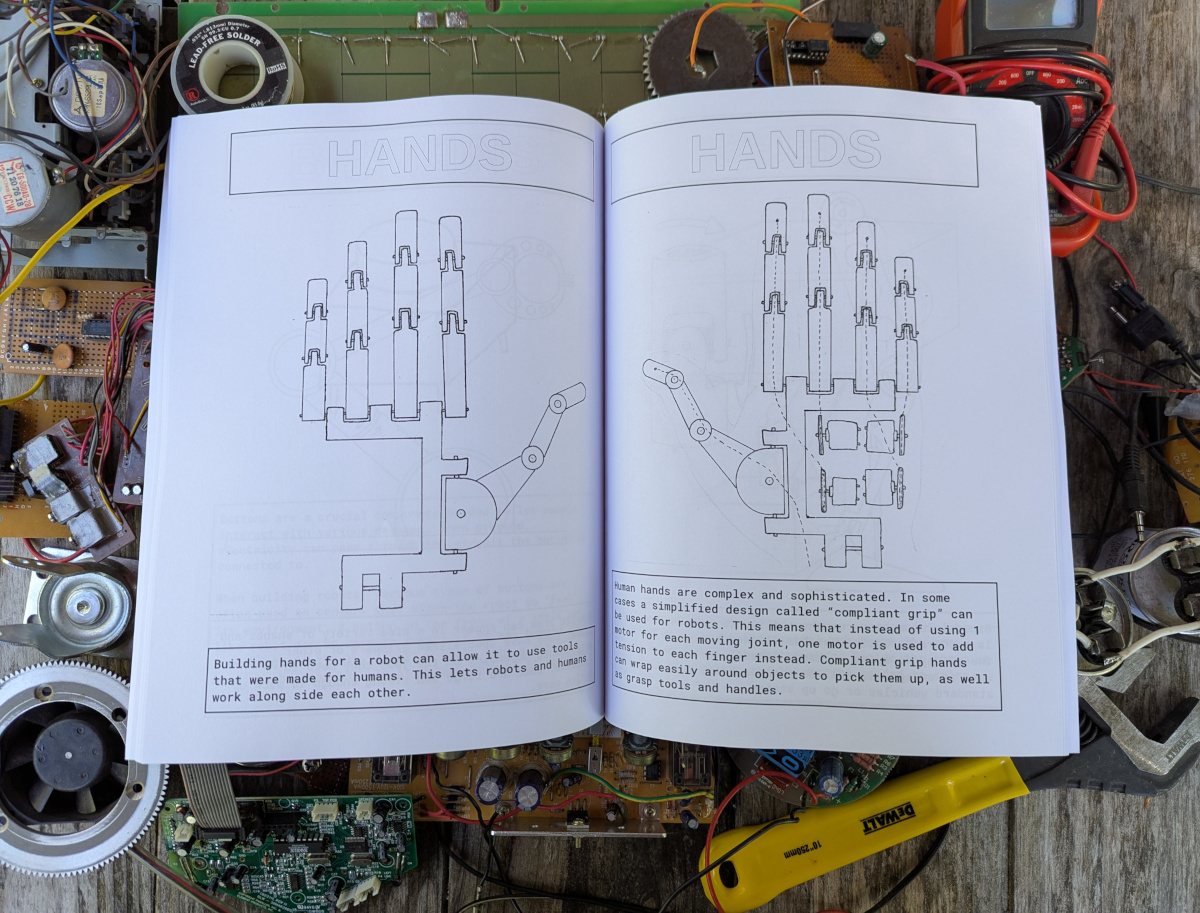 Cover banner for The Robot Science Coloring Book